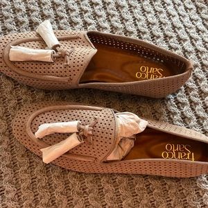 Franco Sarto Tan Loafers